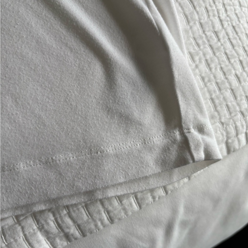 Babaton White Crew Neck Tee - Picture 3 of 8